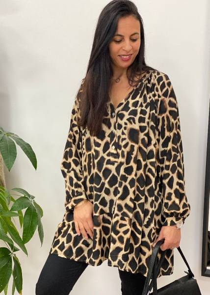 Tunique fluide grande taille Loultie 